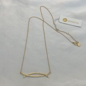 Gorjana Felix Necklace Gold Vermeil